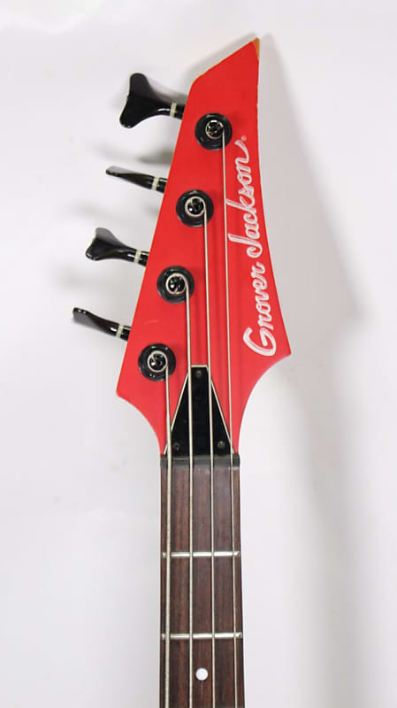 Grover Jackson GJB-40 PJ bass guitar 1990s Red | Reverb Brazil