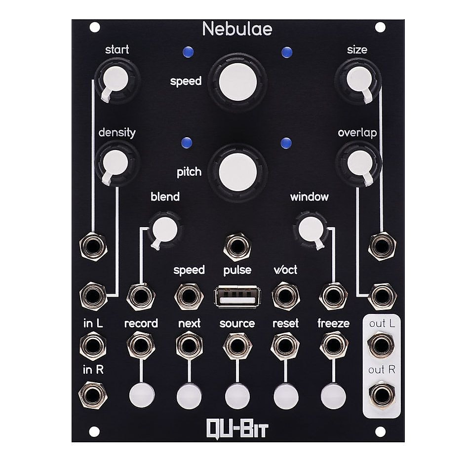 Qu-Bit Electronix Nebulae v2 Granular Sampler and DSP Platform Module |  Reverb