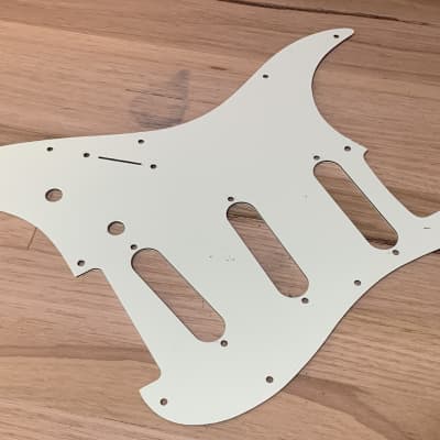 Authentic Fender parts 62 style Mint Green Pickguard and shielding plate 2010 Mint green image 2