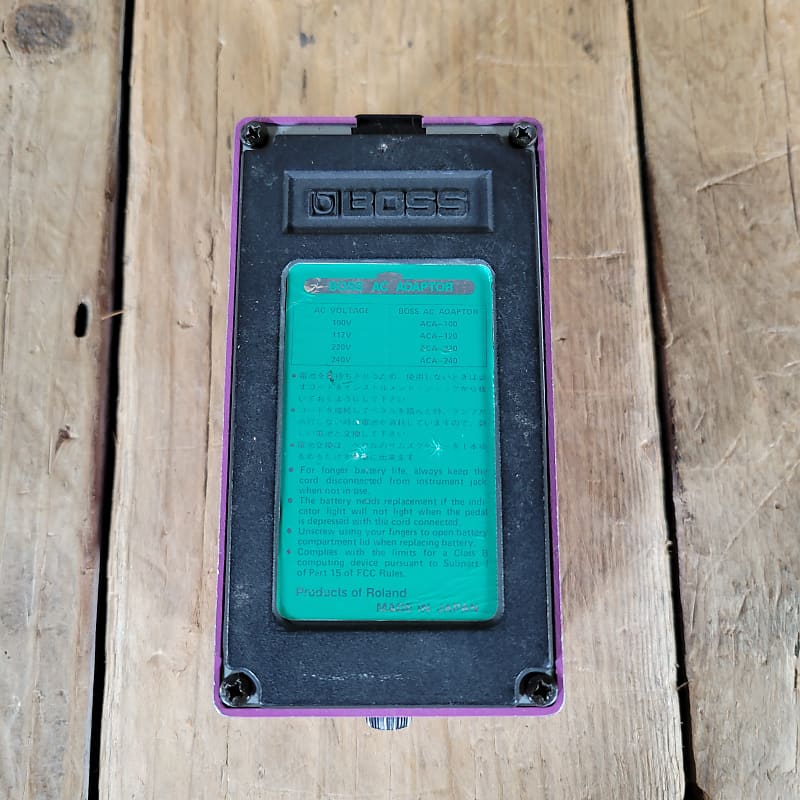 安価 ワタナベ Boss BF-2 Flanger 1984-1990 (Green Label) Made In Japan ギター