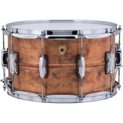 Ludwig LC608R Raw Copper Phonic 8x14" Snare Drum