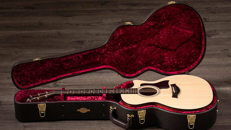 【TA.KU】Taylor 314ce V-class Taylor 314ce LTD V-Class Acoustic/Electric, Quilted Sapele