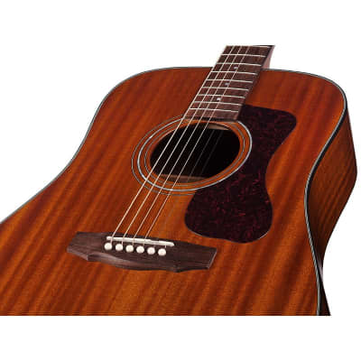 Guild D-120 Westerly Dreadnought Acoustic Guitar, Natural image 5