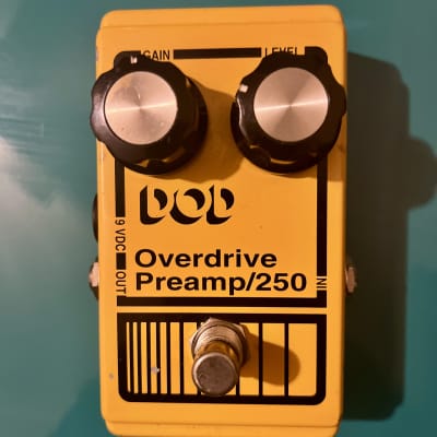 ギター dod overdrive preamp 250 analogman mod DOD OD-250 and YJM-308 overdrive pedal mods
