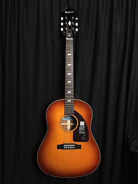 Epiphone Inspired By 1964 Texan Vintage Cherry Burst | Reverb Epiphone Inspired By 1964 Texan Vintage Cherry Burst | Reverb