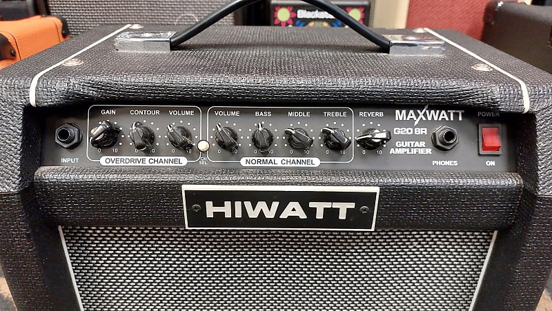 Ampli Hiwatt guitare 20 Watts - G20-8R - effet Reverb