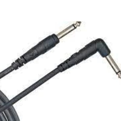 D'Addario Planet Waves Classic Series Instrument Cable 10ft 1/4 to 1/4 Right Angle PW-CGTRA-10 image 2