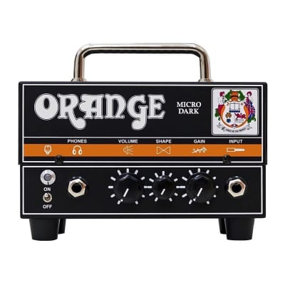 Orange Micro Dark Terror Mini Guitar Amplifier Head (20 Watts) image 1