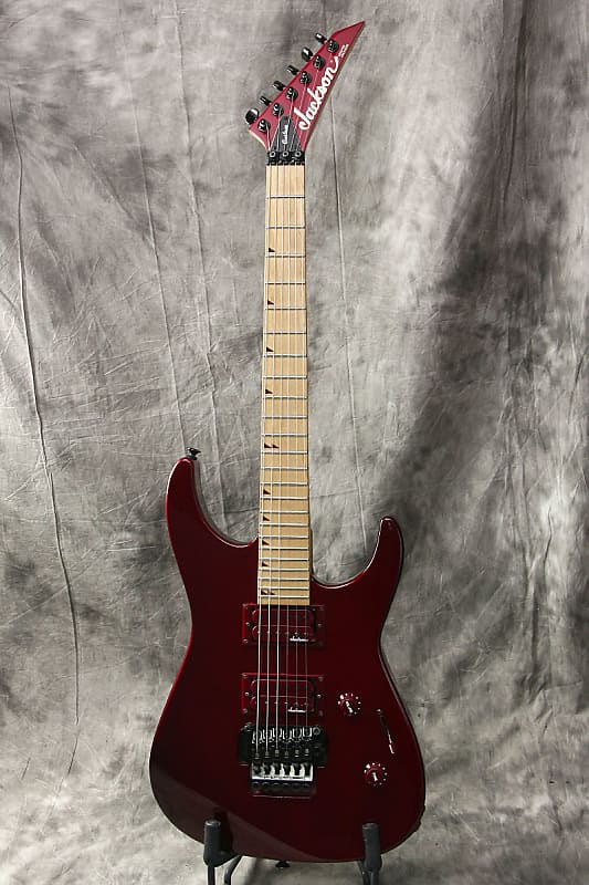 Grover Jackson Super Dinky Custom Dark Metallic Red - Free