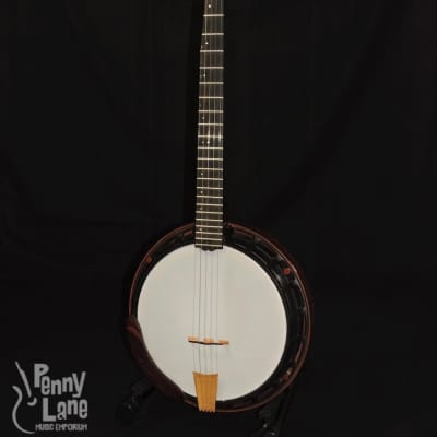 Nechville Midnight Phantom 24 Fret 5 String Mahogany Resonator Banjo image 2