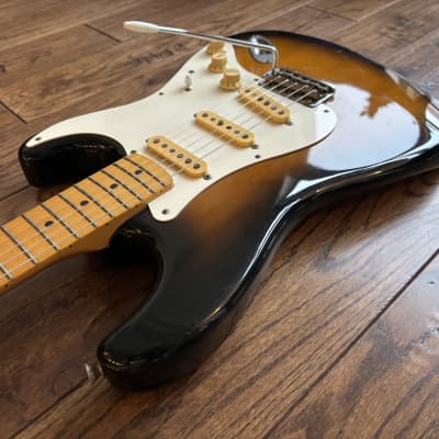 1989 Fender ST-57 Stratocaster 1957 Reissue Sunburst MIJ Fujigen Japan image 6