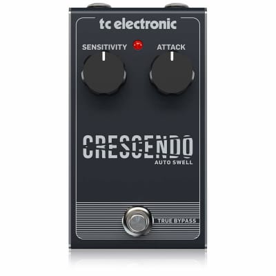 TC Electronic CRESCENDO AUTO SWELL Responsive Crescendo Pedal with 2-Knob Interface for Haunting Guitar Line Manipulation for sale