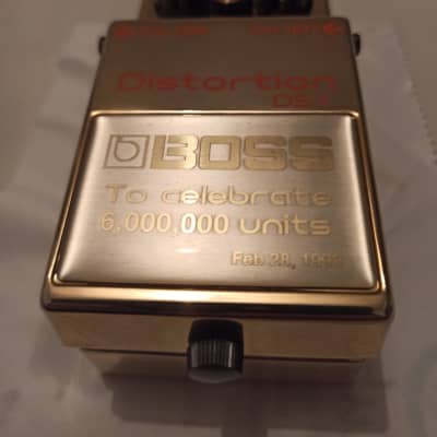 Boss  Ds-1  Collector 1998 Gold Limited Ultra Rare ...Offer Accepted.... image 5