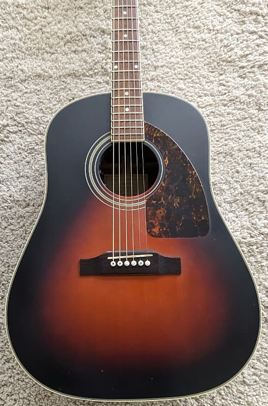Epiphone Masterbilt AJ-500 MVS Acoustic-Elec Guitar with K