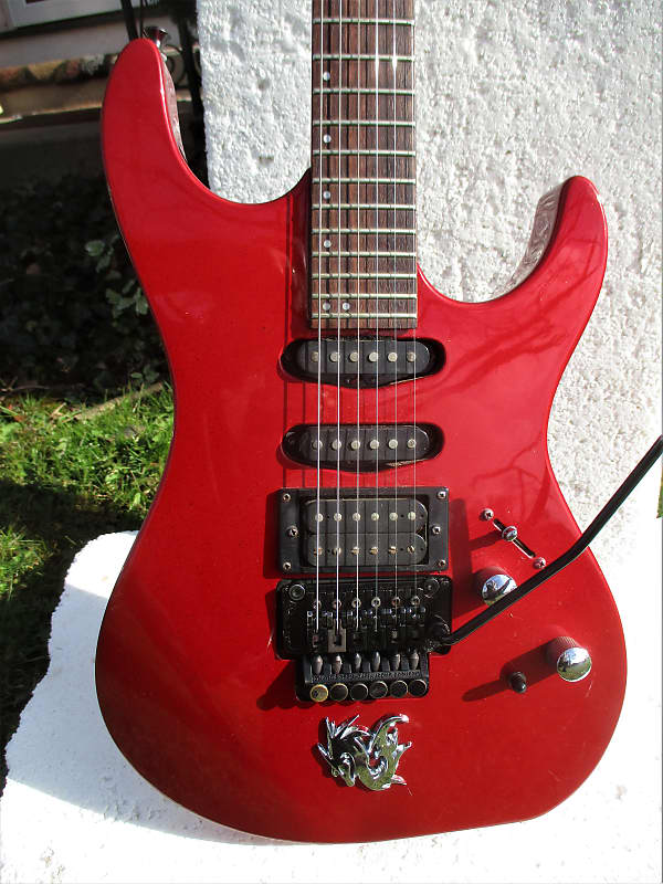 Hamer Slammer Centaura Guitar, 1988, Korea, Candy Apple Red Hamer Slammer Centaura Guitar, 1988, Korea, Candy Apple Red