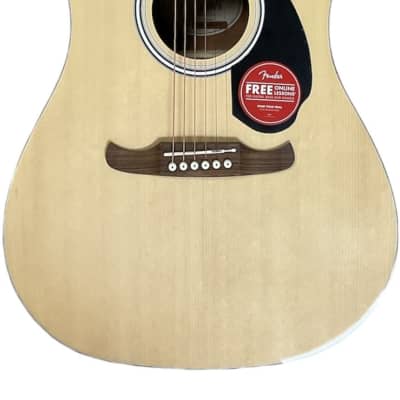 Fender GDC-100 SCE NAT Concert Size Acoustic Electric Guitar | Reverb