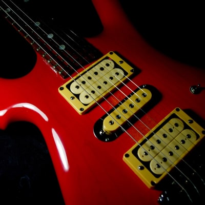 LADO Condor 1 1981 Crimson Red Burst. Very Rare. Only 100 made. Handmade. High Quality. Superb Play image 11