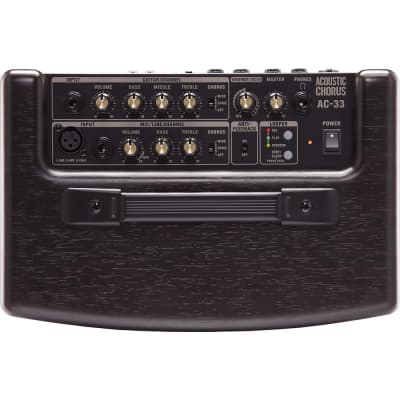 Roland AC-33RW 30W 2x5 Acoustic Combo Amp Regular Rosewood image 12