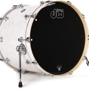 DW Performance Series Bass Drum - 18 x 24 inch - White Marine FinishPly image 7