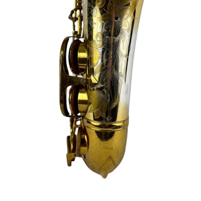 King Super 20 Silver Sonic Full Pearl Gold Plate Inlay Alto Saxophone HOLY GRAIL image 9