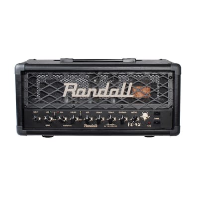 Randall RD45H Diavlo 45W Tube Guitar Head Black image 1