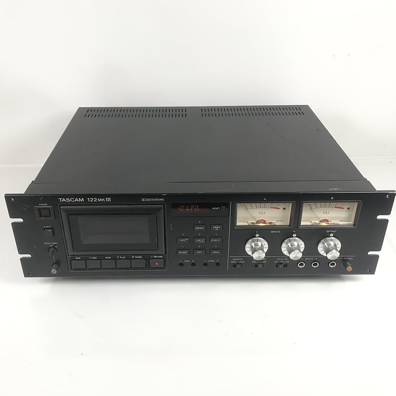 Tascam 122 MKIII 3 Head Professional Cassette Deck Reverb