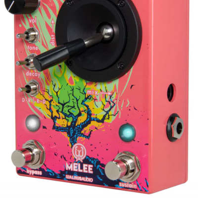 Walrus Audio Melee Wall Of Noise Reverb Distortion Effects Pedal image 2