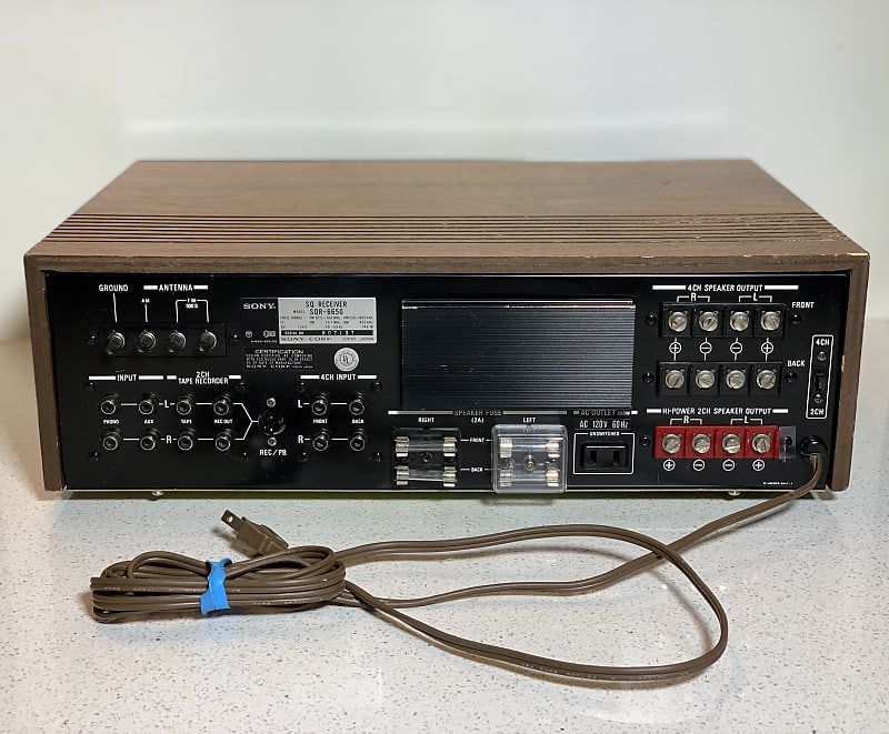 【希少】SONY オーディオアンプ SQR-6650 70年代 ヴィンテージ 希少】SONY オーディオアンプ SQR-6650 70年代 ヴィンテージ