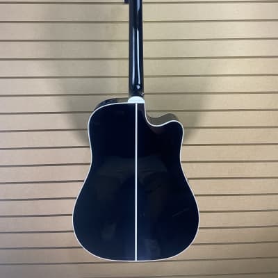 Takamine Legacy EF341SC, Left-Handed Acoustic-Electric Guitar - Black w/OHSC + FREE Shipping #111 image 7