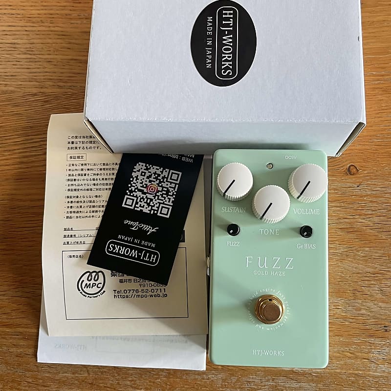 HTJ Works Gold Haze Fuzz *free shipping | Reverb