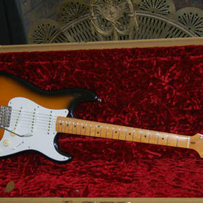 Fender '57 Reissue Stratocaster USA 1996 2 Tone Sunburst image 1