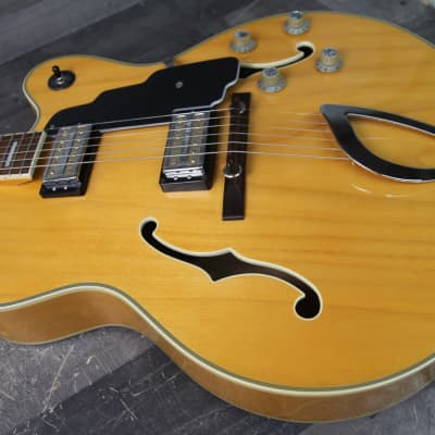 DeArmond X155 1999 Blonde Jazz Guitar with case! image 9
