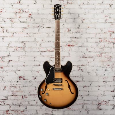 Gibson ES-335 (Left-handed) Vintage Burst image 4