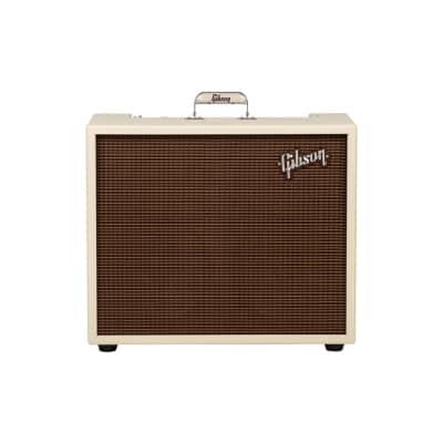 Gibson Dual Falcon 20 2x10 Combo Cream Bronco with Oxblood Grille image 2
