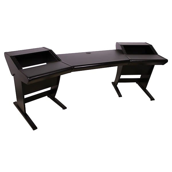 New Zaor Onda Angled (Black) Modern Studio Furniture Desk for Recording & Consoles image 1