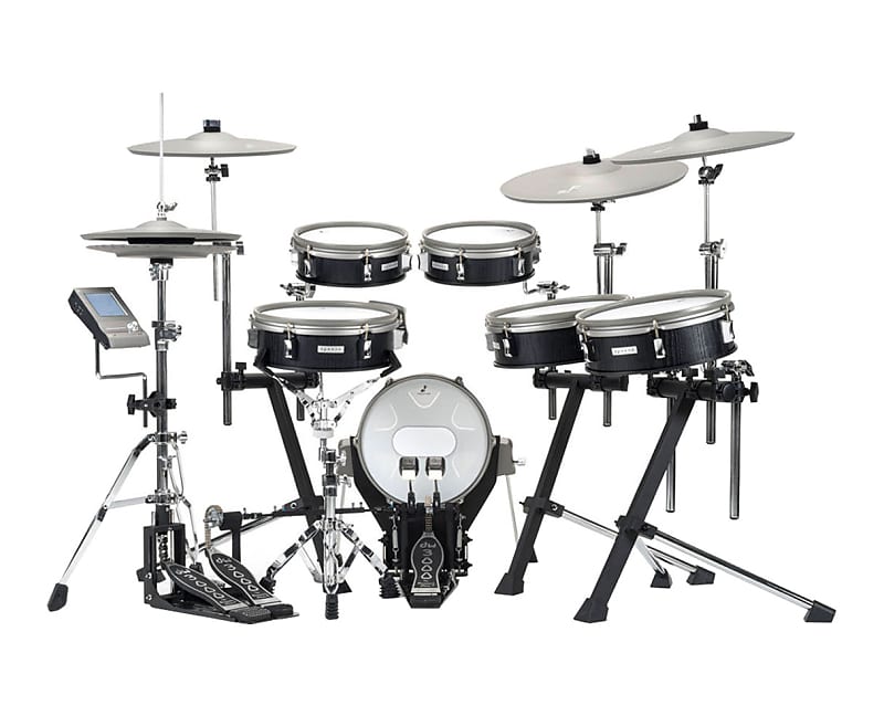 EFNOTE 3X Acoustic Designed Electronic Drum Set Black Oak Reverb