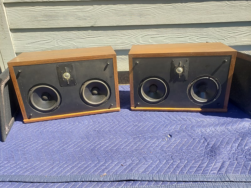 Vintage Polk SDA CRS Reference Bookshelf Monitors  			