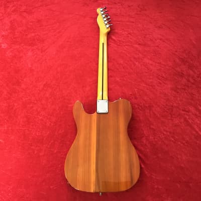 Martyn Scott Instruments "Custom 72" Handbuilt Partscaster Guitar in Mocha Ash with Black Sparkle Plate image 5