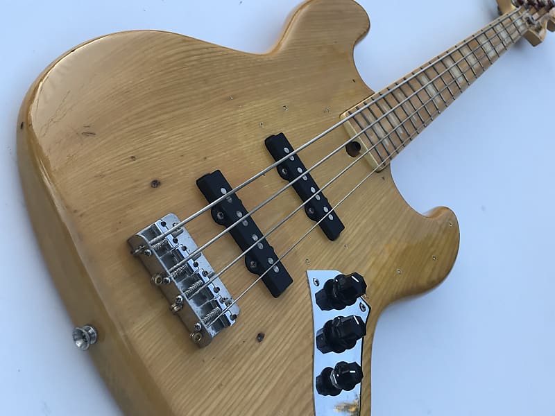 Greco Jazz Bass, JB600, Natural Ash, 1976 vintage, MIJ | Reverb