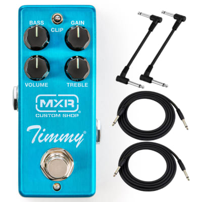 MXR CSP027 Custom Shop Timmy Overdrive Effects Pedal with Cables