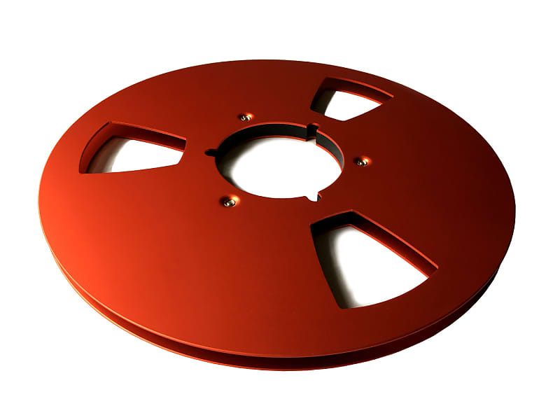 RoXdon Red 10.5 inch Aluminium NAB Reel for 1/4 inch Reel to Reel