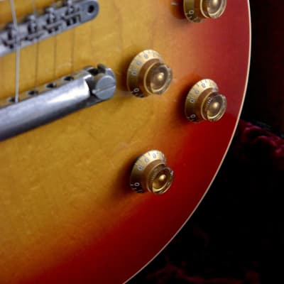 1997 Gibson Yamano Custom Shop Les Paul Standard Heritage Cherry Sunburst w/OHSC & Paperwork, YCS, All Original, CLEAN, RARE, 9.25lbs image 7