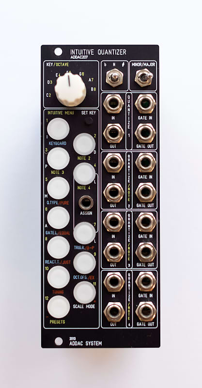 ADDAC 207 Intuitive Quantizer Black | Reverb