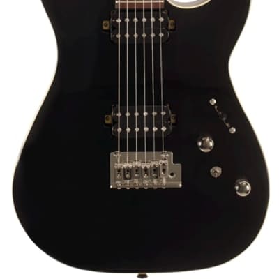 Michael Kelly Guitars, 62 Solid Body 2 Hum Gloss Black, MK62SGBMCR image 1