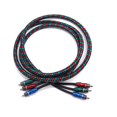 AudioQuest CinemaQuest YIQ-3 Component Video Cable 80" Audiophile 2m image 5