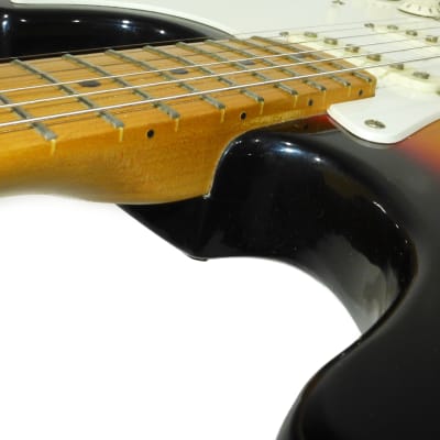 Harmony Stratocaster Sunburst Electric Guitar image 5
