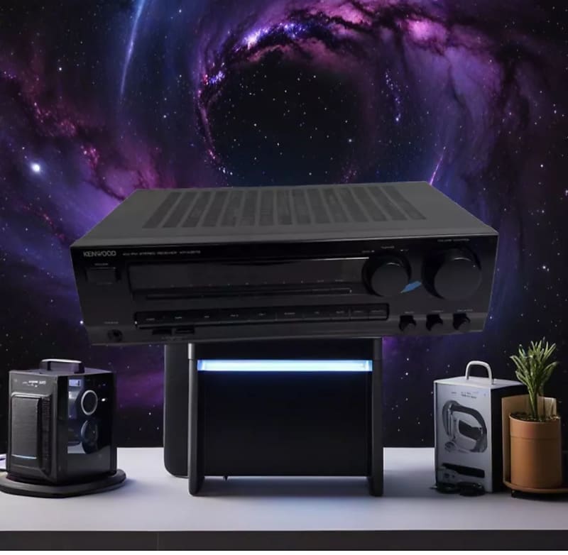 Vintage Kenwood KR-A3070 AM FM Stereo Receiver Tested Working No Remote  			