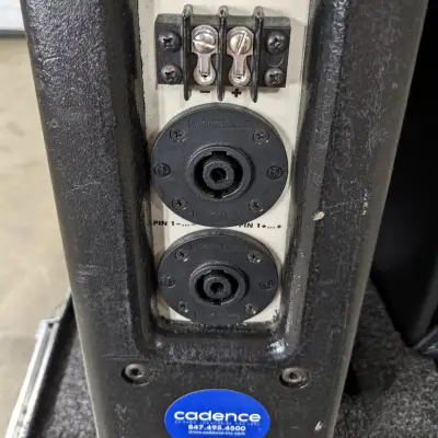 EAW Eastern Acoustic Works JF80 PA Speakers Black | Reverb