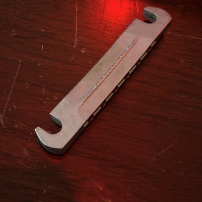 Gibson Stop bar tailpiece 1970 - Silver image 2