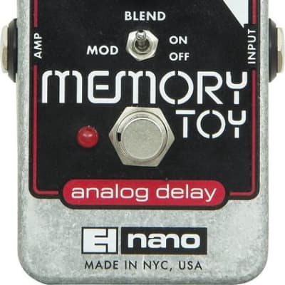 Electro-Harmonix Memory Toy Analog Echo Chorus Delay Nano Guitar Effects Pedal image 1